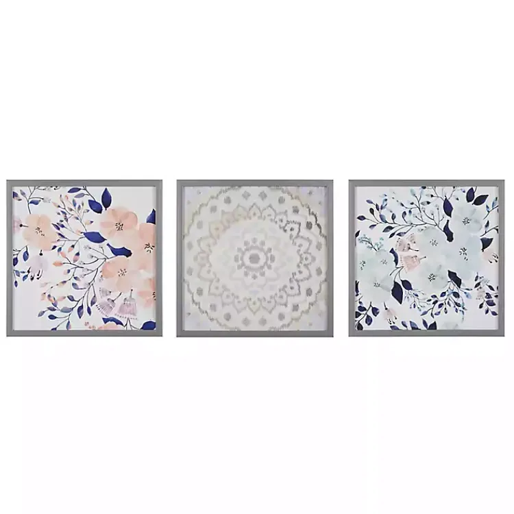 Kirklands Home Framed Art|Summer Bliss Framed Art Prints, Set of 3