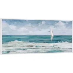 Kirklands Home Canvas Art|Summer Cay Panel Framed Canvas Art Print