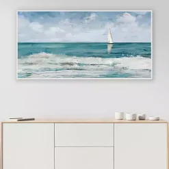 Kirklands Home Canvas Art|Summer Cay Panel Framed Canvas Art Print