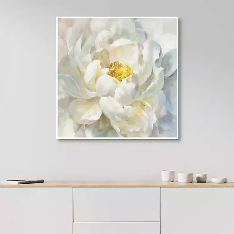 Kirklands Home Canvas Art|Summer Joy I Framed Canvas Art Print White