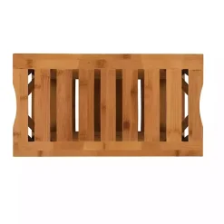 Kirklands Home Bathroom Furniture|Sumter Bamboo Bathroom Stool