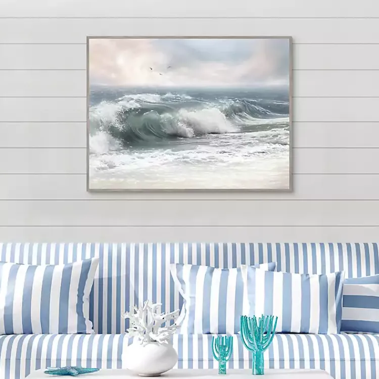Kirklands Home Framed Art|Sun and Surf II Coastal Framed Wall Art