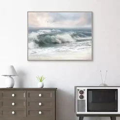 Kirklands Home Framed Art|Sun and Surf II Coastal Framed Wall Art