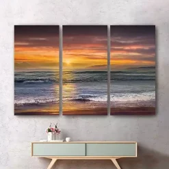 Kirklands Home Canvas Art|Sundownn Descanso Beach Canvas Art Prints Multi
