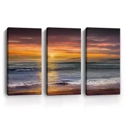 Kirklands Home Canvas Art|Sundownn Descanso Beach Canvas Art Prints Multi