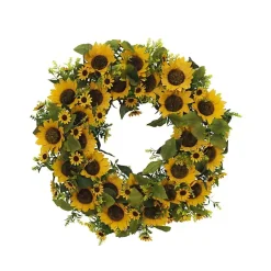 New Sunflower Abundance Wreath Wreaths