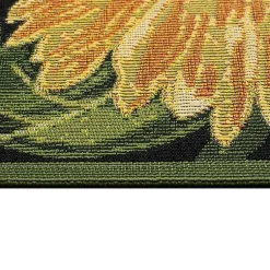 Kirklands Home Outdoor Rugs|Sunflower Blossoms Indoor/Outdoor Rug, 2x3