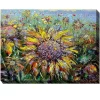 Kirklands Home Outdoor Wall Decor|Sunflower Fields Outdoor Canvas Art Print