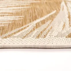 Kirklands Home Outdoor Rugs|Sunlight Palm Leaves Outdoor Area Rug, 6x9