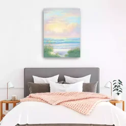Kirklands Home Canvas Art|Sunlit Waves Canvas Art Print