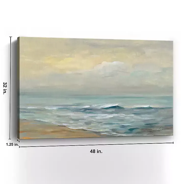 Kirklands Home Canvas Art|Sunrise Over The Sea Canvas Art Print