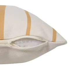 Kirklands Home Outdoor Cushions & Pillows|Sunshine Geometric Stripes Outdoor Pillow