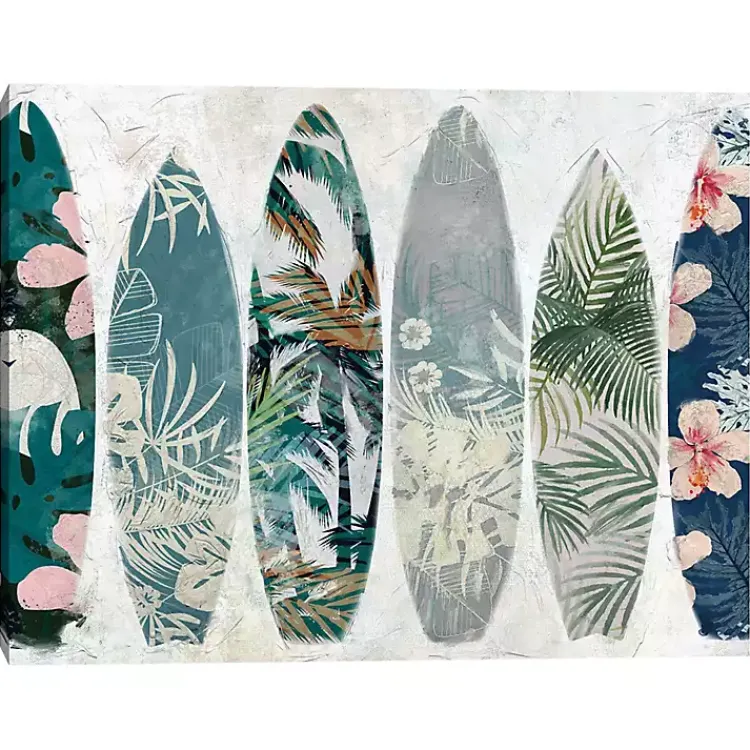 Kirklands Home Canvas Art|Surf Patterns Canvas Art Print Multi