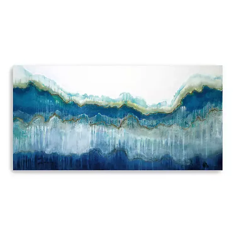 Kirklands Home Canvas Art|Surfs Up Abstract Canvas Art Print