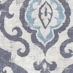 Kirklands Home Accent Chairs|Suri Blue Swoop Accent Chair