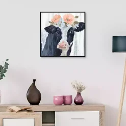 Kirklands Home Canvas Art|Susie in Flowers Framed Canvas Art Print