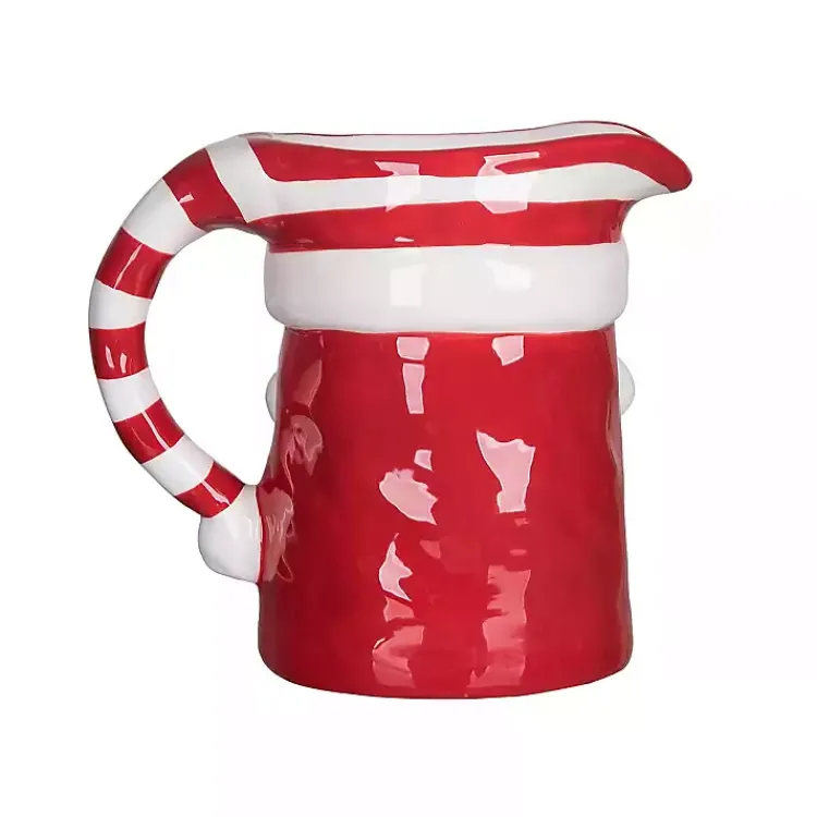 Hot Sweet Santa Claus Dolomite Christmas Pitcher Christmas Dining & Entertaining