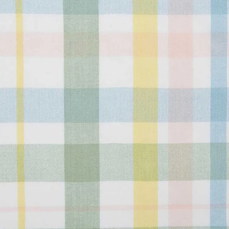 Kirklands Home Table Linens|Sweet Spring Plaid Tablecloth, 52 in. Multi
