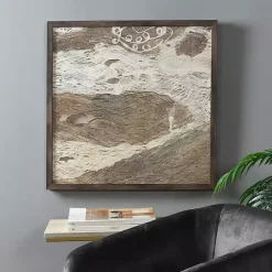 Kirklands Home Wall Plaques|Swept Away I Shadowbox Wall Plaque