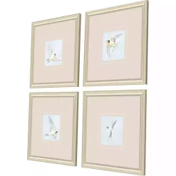 Kirklands Home Framed Art|Swift Birds Framed Art Prints, Set of 4