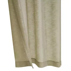 Kirklands Home Curtains & Drapes|Boucle Sheer Single Curtain Panel, 95 in. Tan