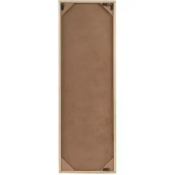 Kirklands Home Wall Plaques|Carved Wood Laurel Branches Panel Wall Plaque Tan