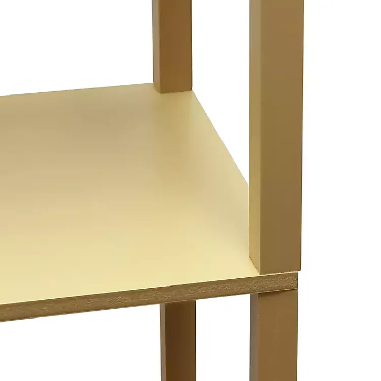 Kirklands Home Floor Lamps|Etagere Shelf Charging Floor Lamp Tan