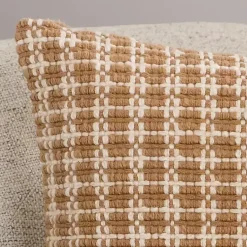 New Tan Hemlock Woven Pillow Pillows