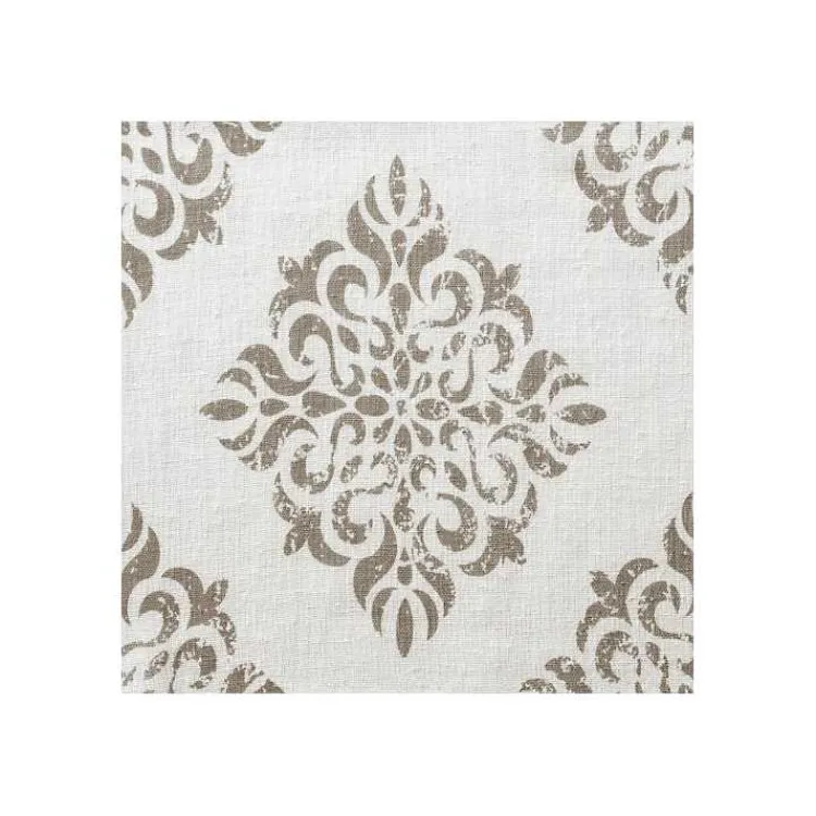 Kirklands Home Curtains & Drapes|Nagano Linen Curtain Panel Set, 96 in. Tan