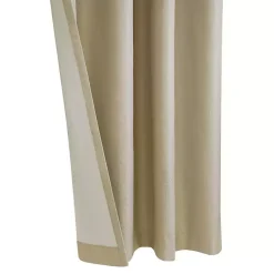 Kirklands Home Curtains & Drapes|Newberry Blackout Curtain Panel, 108 in. Tan