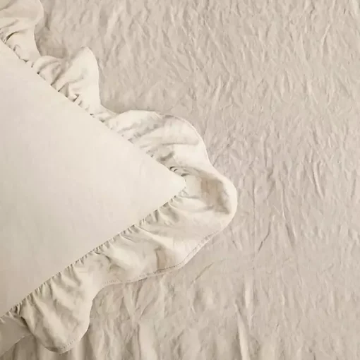 Kirklands Home Comforters|Ruffle Skirt 3-pc. Queen Comforter Set Tan