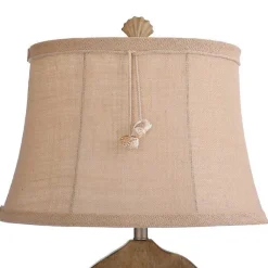 Kirklands Home Table Lamps|Sand Dollar Table Lamp Tan