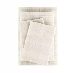 Kirklands Home Bed Sheets|Soft Thatch 3-pc. Twin Sheet Set Tan
