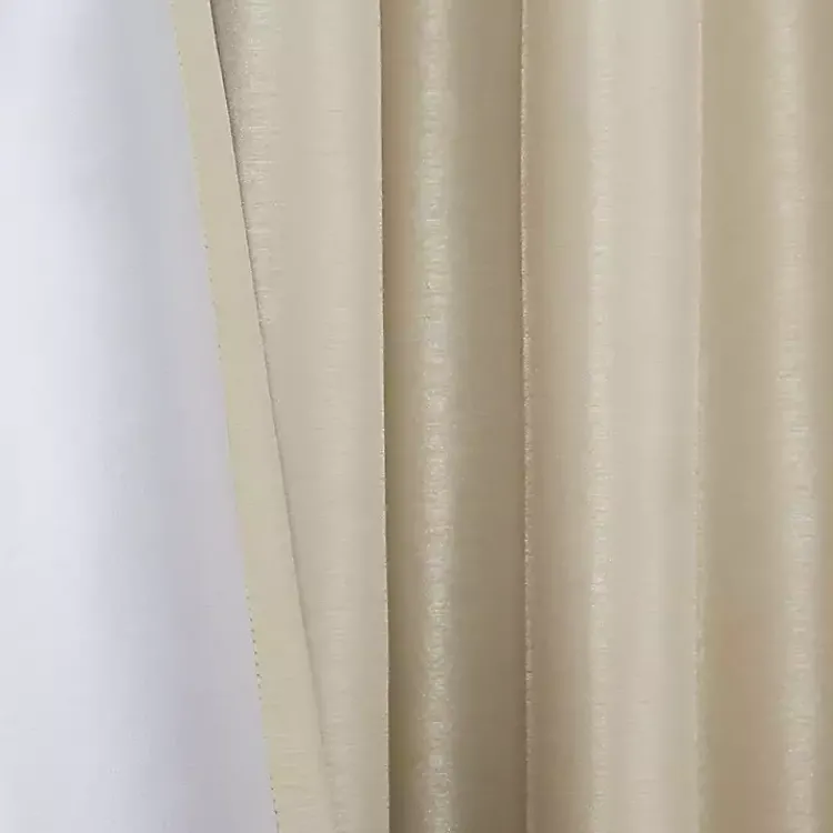 Kirklands Home Curtains & Drapes|Total Blackout Curtain Panel, 84 in. Tan
