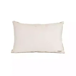 Tan Woven Geo Diamond Indoor/Outdoor Pillow Pillows