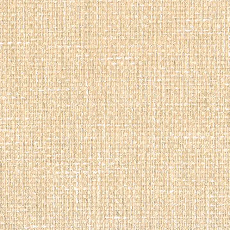 Kirklands Home Benches & Ottomans|Woven Upholstered Tufted Storage Ottoman Tan