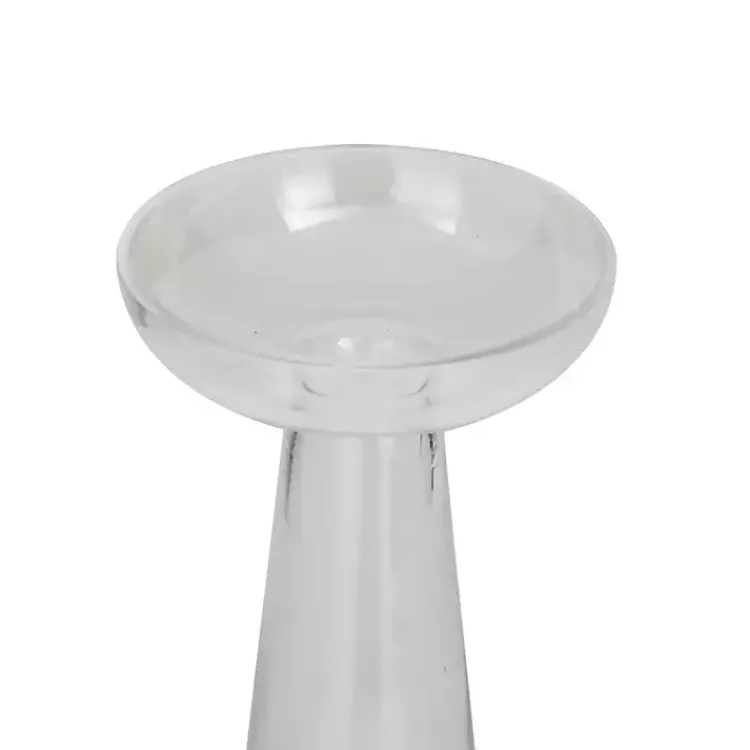 Online Tapered Glass Pillar Candle Holders, Set of 3 Candle Holders