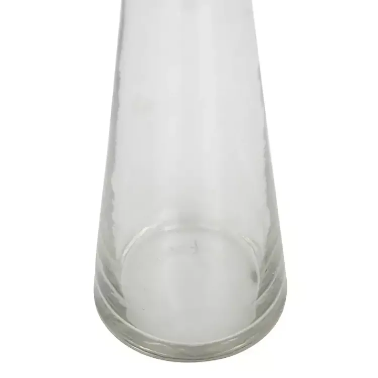 Online Tapered Glass Pillar Candle Holders, Set of 3 Candle Holders
