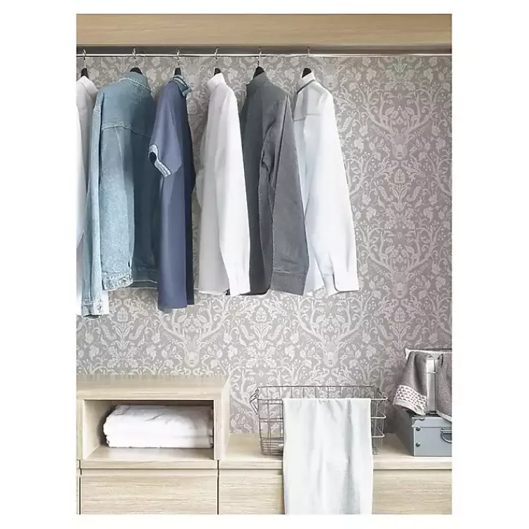 Kirklands Home Wall Murals & Wallpaper|Taupe Escape to the Forest Peel & Stick Wallpaper