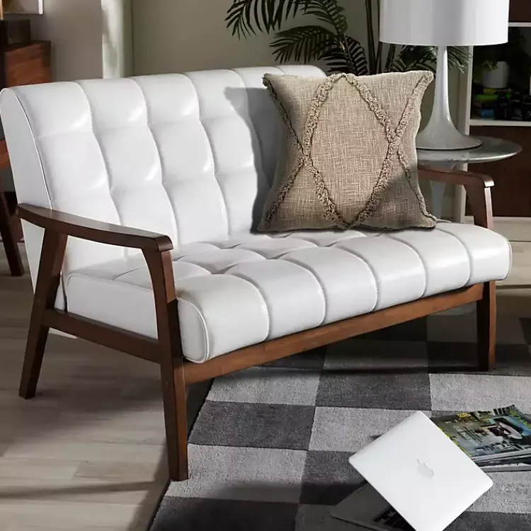 Outlet Taupe Fringe Diamond Pillow, 20 in. Pillows