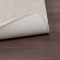 Kirklands Home Bathroom Rugs|Taupe High Pile Marshmallow Bath Mat, 70 in. Ivory