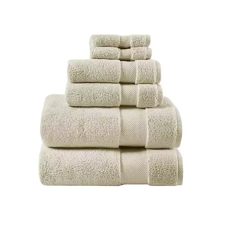 Kirklands Home Bath Towels|Taupe 6-pc. Cotton Bath Towel Set Brown