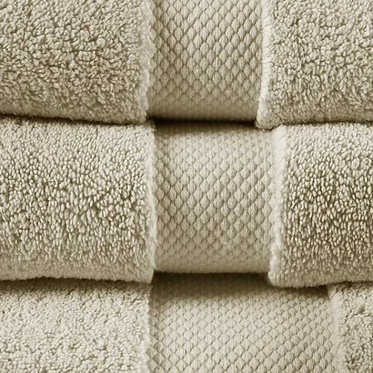 Kirklands Home Bath Towels|Taupe 6-pc. Cotton Bath Towel Set Brown
