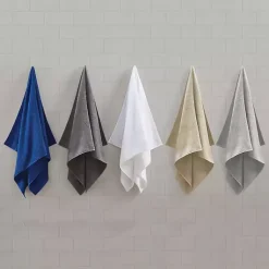 Kirklands Home Bath Towels|Taupe 12-pc. Cotton Quick Dry Bath Towel Set Tan