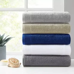 Kirklands Home Bath Towels|Taupe 12-pc. Cotton Quick Dry Bath Towel Set Tan