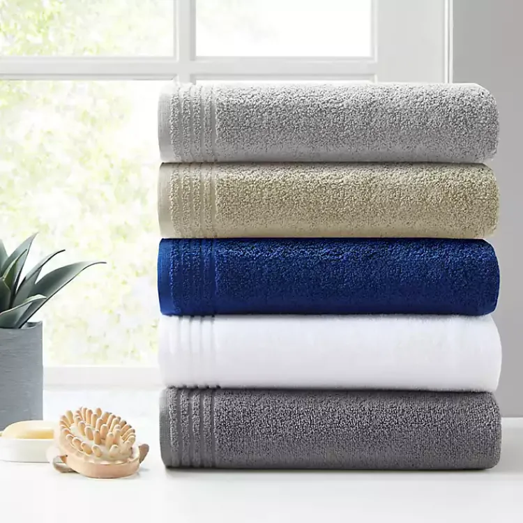 Kirklands Home Bath Towels|Taupe 12-pc. Cotton Quick Dry Bath Towel Set Tan
