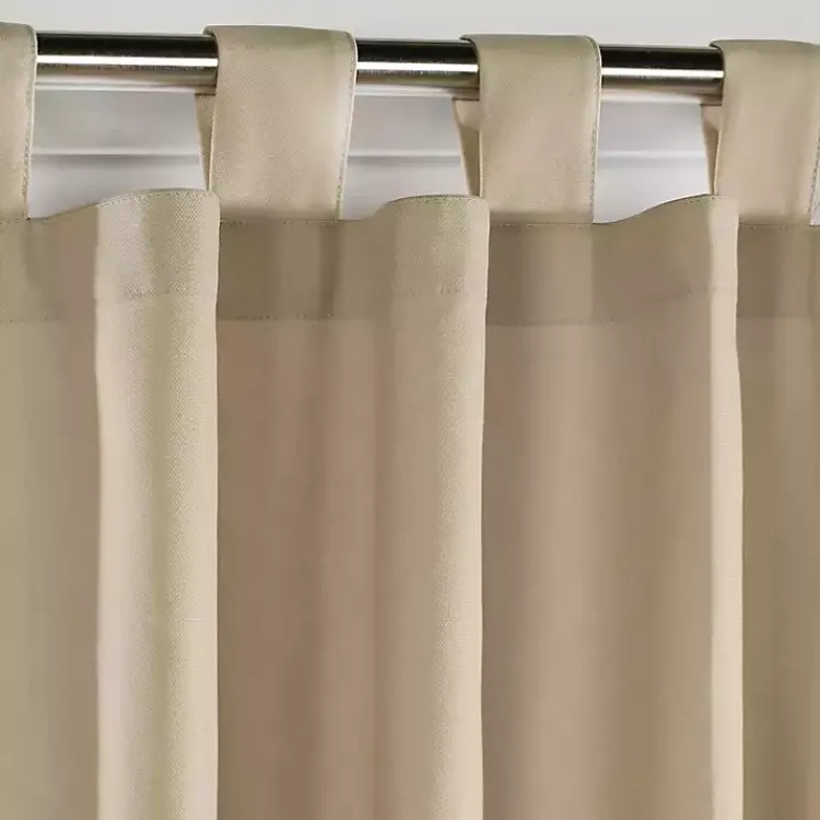 Kirklands Home Curtains & Drapes|Taupe Weathermate Blackout Cur Panel, 84 in. Tan