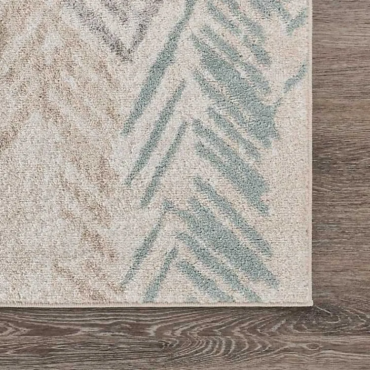 Kirklands Home Area Rugs|Teal and Pink Arrows Area Rug, 5x7