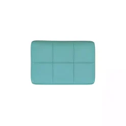 Kirklands Home Bar Stools & Counter Height Stools|Teal Faux Leather Claridge Bar Stool Blue