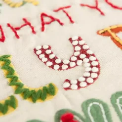 Outlet Tell Me What You Want Santa Christmas Pillow Christmas Pillows